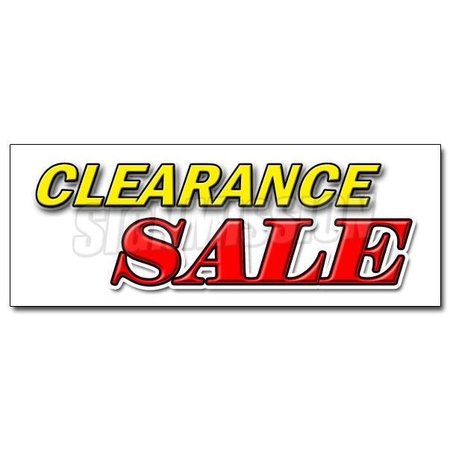 SIGNMISSION Safety Sign, 24 in Height, Vinyl, 9 in Length, Clearance Sale D-24 Clearance Sale